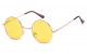 Classic Metallic Round Sunglasses 711050-pst