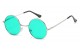 Classic Metallic Round Sunglasses 711050-pst