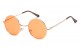 Classic Metallic Round Sunglasses 711050-pst