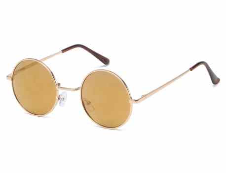 Classic Metallic Round Sunglasses 711050-rv