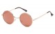Classic Metallic Round Sunglasses 711050-rv