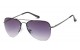 Metallic Semi-Rimless Aviator af122-grd