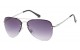 Metallic Semi-Rimless Aviator af122-grd