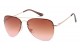 Metallic Semi-Rimless Aviator af122-grd