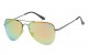 Metallic Semi-Rimless  Aviator af122-mix