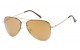 Metallic Semi-Rimless  Aviator af122-mix