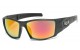 Locs Black Wrap Sunglasses loc91159-mix