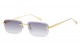 Giselle Metallic Frameless Shades gsl28222