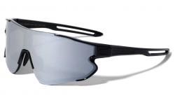 Semi-Rimless Shield Sunglasses bp0157