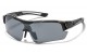 Xloop Semi-Rimless Shield Shades x3629