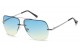 Metallic Semi-Rimless Aviator av5160-oce