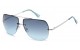 Metallic Semi-Rimless Aviator av5160-oce