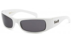 Locs Sunglasses All White loc9005-wht