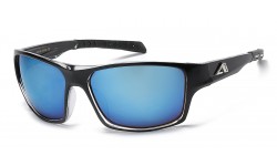 Arctic Blue Tech Lens Wrap Shades ab-66