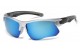 Arctic Blue Semi-Rimless Sunglasses ab-72