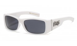 Locs Sunglasses All White loc91169-wht