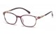 Thin Rounded Square Unisex Readers r435-asst