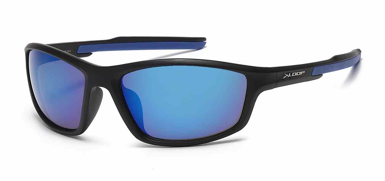 Xloop Mens Sunglasses Sports Fashion Rectangular Wrap Around UV