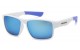 Arctic Blue Wrap Square Shades ab-74