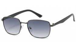 Classic  Metallic Square Sunglasses 711051