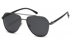 Polarized Brow Bar Metallic Aviator pz-av5167