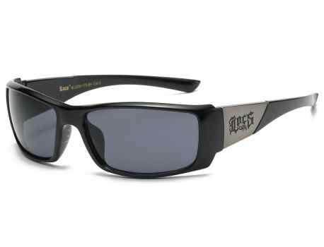 Locs Sports Wrap Sunglasses loc91173-bk