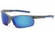 Arctic Blue Semi-Rimless Sunglasses ab-76