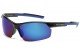 Arctic Blue Semi-Rimless Sunglasses ab-76