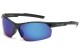 Arctic Blue Semi-Rimless Sunglasses ab-76