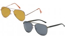 Mixed Dozen Aviator Shades af109-flat/av5143