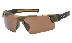 X-Loop Semi Rimless Sunglasses x2660-camo