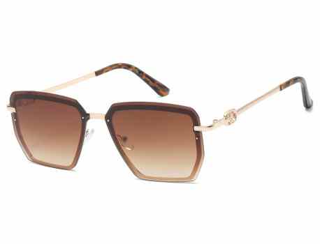 Giselle Metallic Square Sunglasses gsl28233