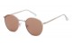 Classic Metallic Round Sunglasses 711053