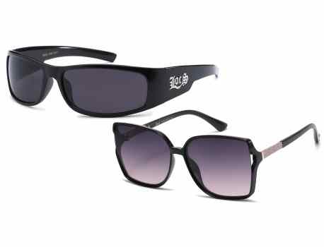 Mixed Dozen Sunglasses gsl22501/loc9083-bk