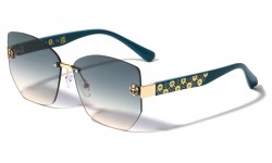 Lion Rimless Butterfly Sunglasses lh-m7837