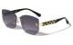 Lion Head Metallic Rimless Sunglasses lh-m7837