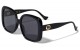  KLEO Oversized Rounded Butterfly Wholesale Sunglasses lh-p4062