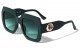 KLEO Thick Temple Retro Square Fashion Wholesale Sunglasses lh-p4067