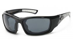 Choppers Smoke Lens Foam Sunglasses cp924-sd