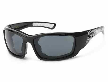 Choppers Smoke Lens Foam Sunglasses cp924-sd