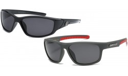 Xloop Semi Rimless Wrap Sunglasses x2579