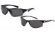 Xloop Semi Rimless Wrap Sunglasses x2579