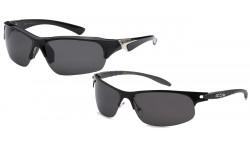 Xloop Semi Rimless Wrap Sunglasses x2579