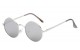 Classic Metallic Round Sunglasses 711054