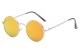 Classic Metallic Round Sunglasses 711054