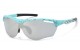 X-Loop Semi Rimless Sunglasses x3640-rnb