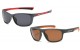 Xloop Semi Rimless Wrap Sunglasses x2579