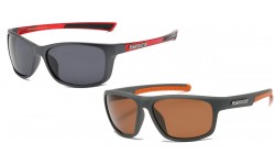 Xloop Semi Rimless Wrap Sunglasses x2579