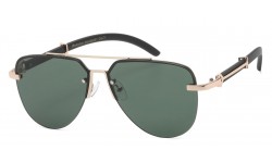 Manhattan Semi-Rimless Aviators mh88061