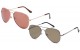 Mixed Dozen Aviator Shades af109-flat/af101-rose